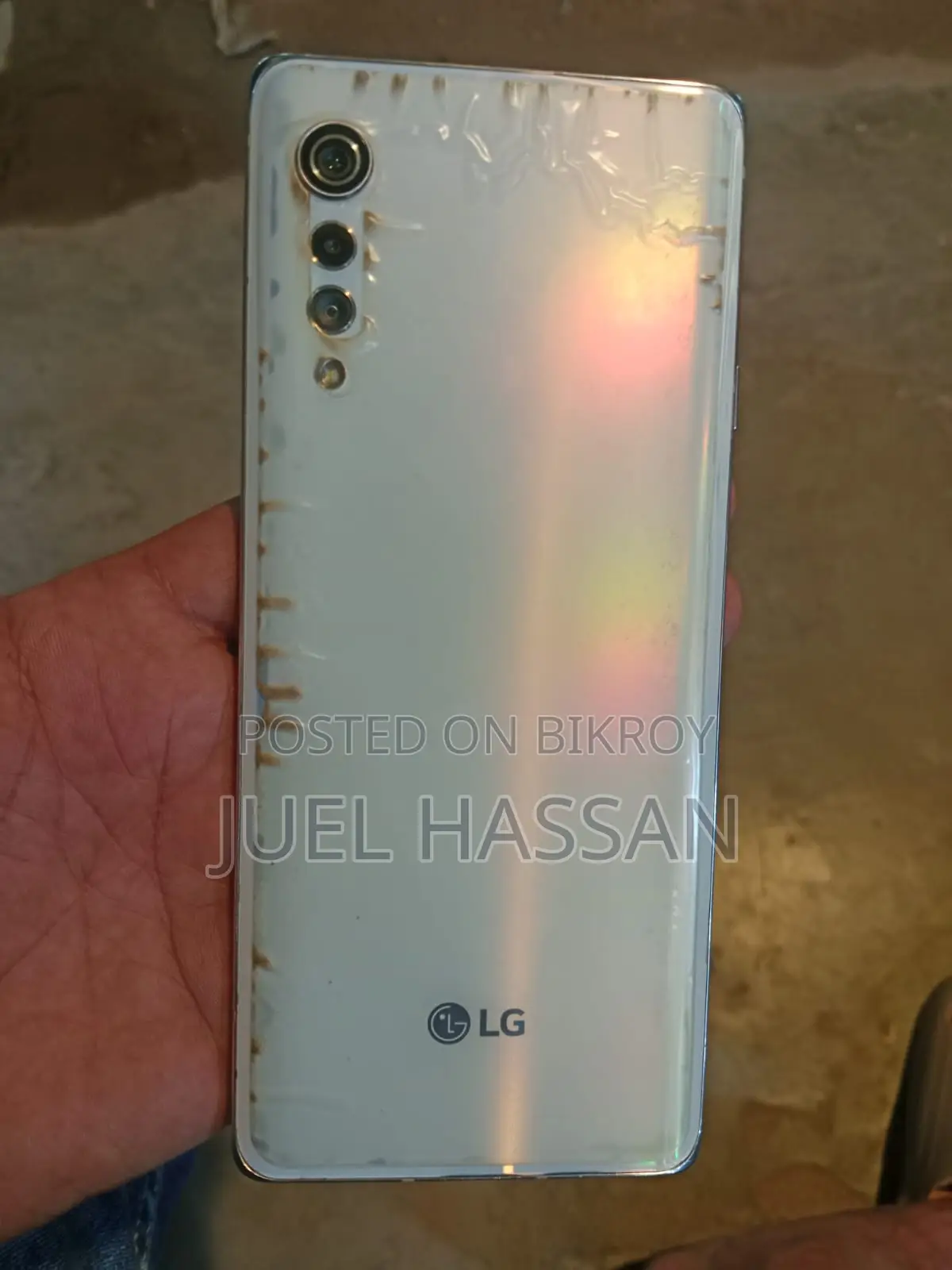 LG Velvet 5G 128 GB White