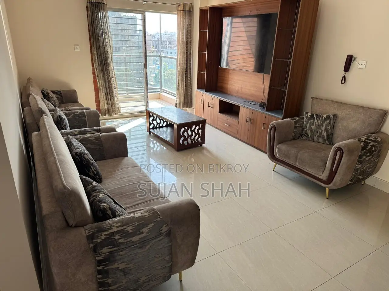 Furnished flat for rent