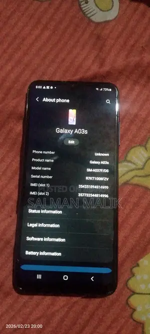 Samsung Galaxy A03S (Used)
