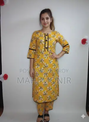100% Cotton Fabric Dress