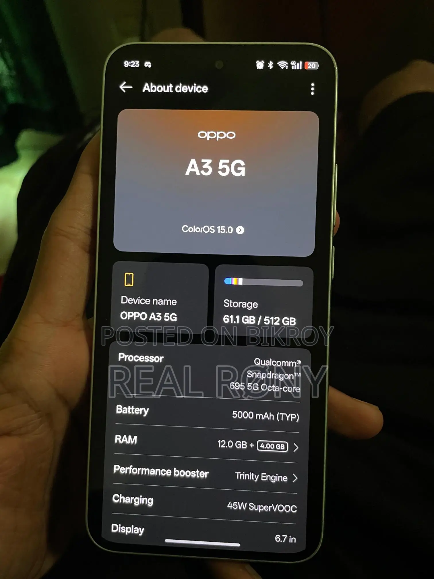 OPPO A3 (Used)