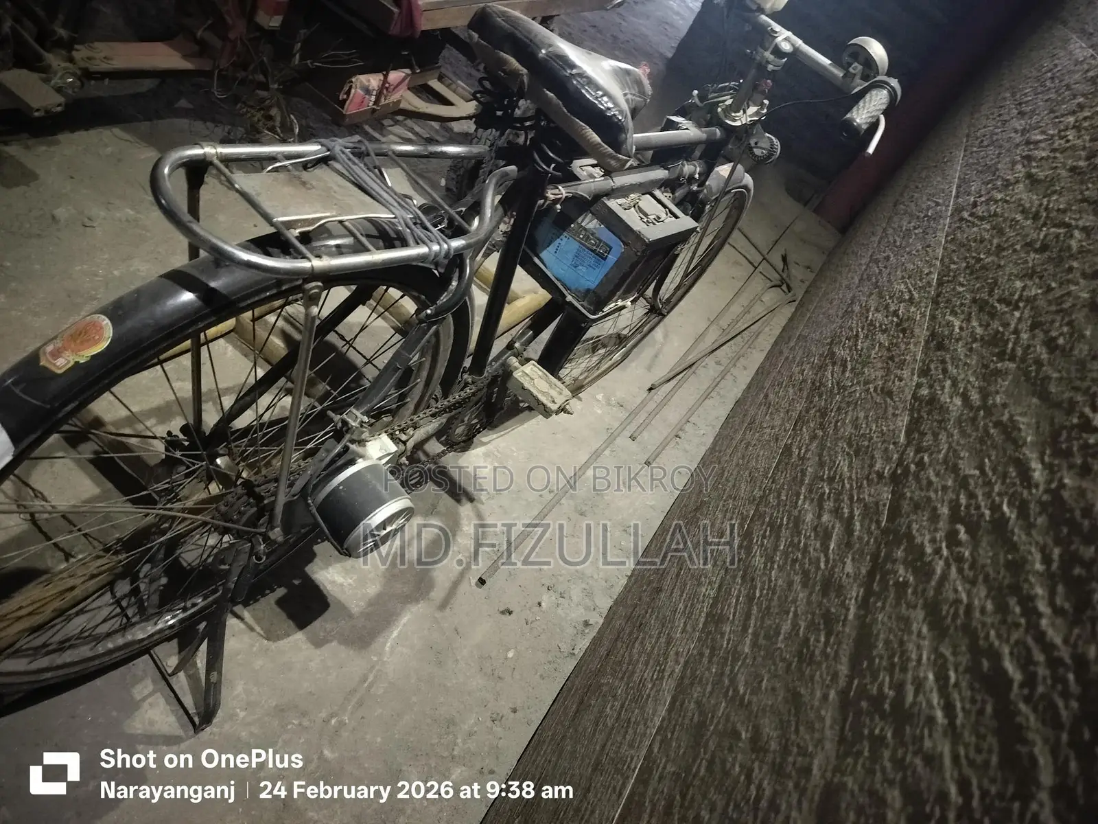 ব্যাটারি চালিত ফনিক্স সাইকেল বিক্রয় করব।