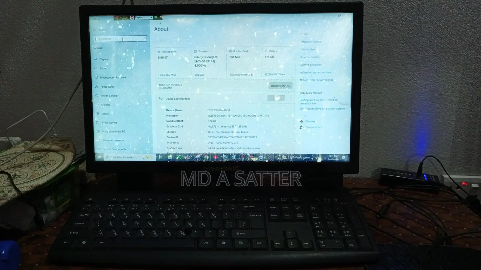 Used Desktop Computer for Sale