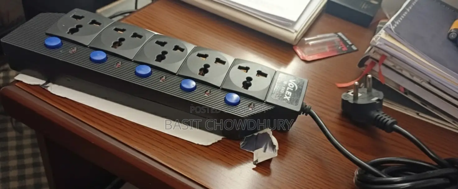 Premium Quality 5-port Multiplug 12 Feet