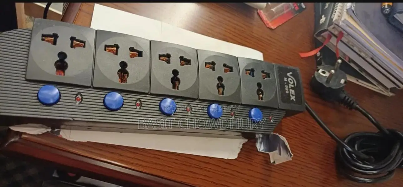 Premium Quality 5-port Multiplug 12 Feet
