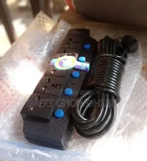 Premium Quality 5-port Multiplug 12 Feet