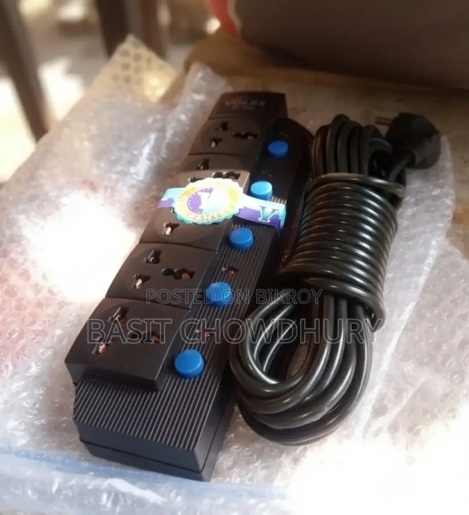 Premium Quality 5-port Multiplug 12 Feet