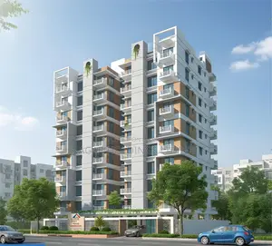 Buy a spacious 2450 sq. ft. south-facing flat in Bashundhara
