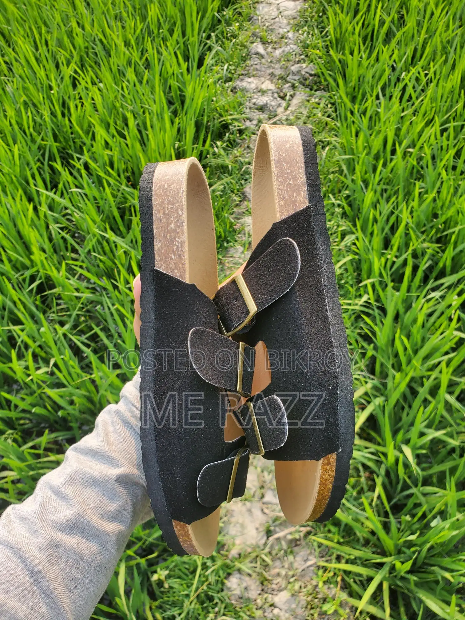 Birkenstock Men's Sandal | Suede Leather Imported from China