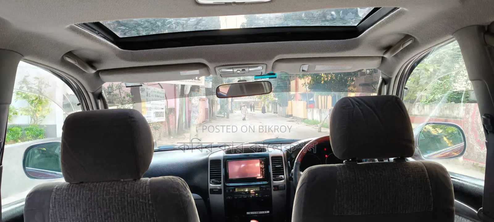 Toyota Prado sun roof 2003