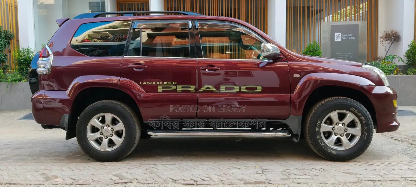 Toyota Prado sun roof 2003