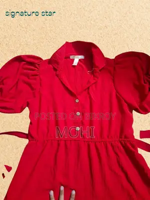Tiered Shirt Dress