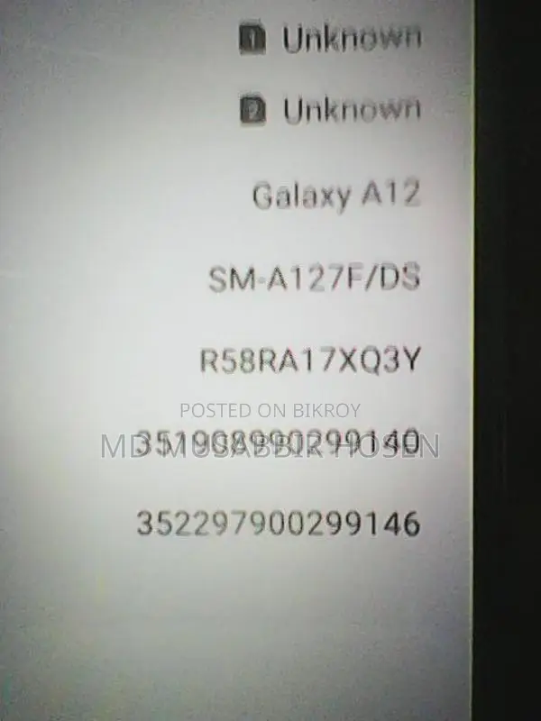 Samsung Galaxy A12 (Used)