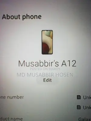 Samsung Galaxy A12 (Used)