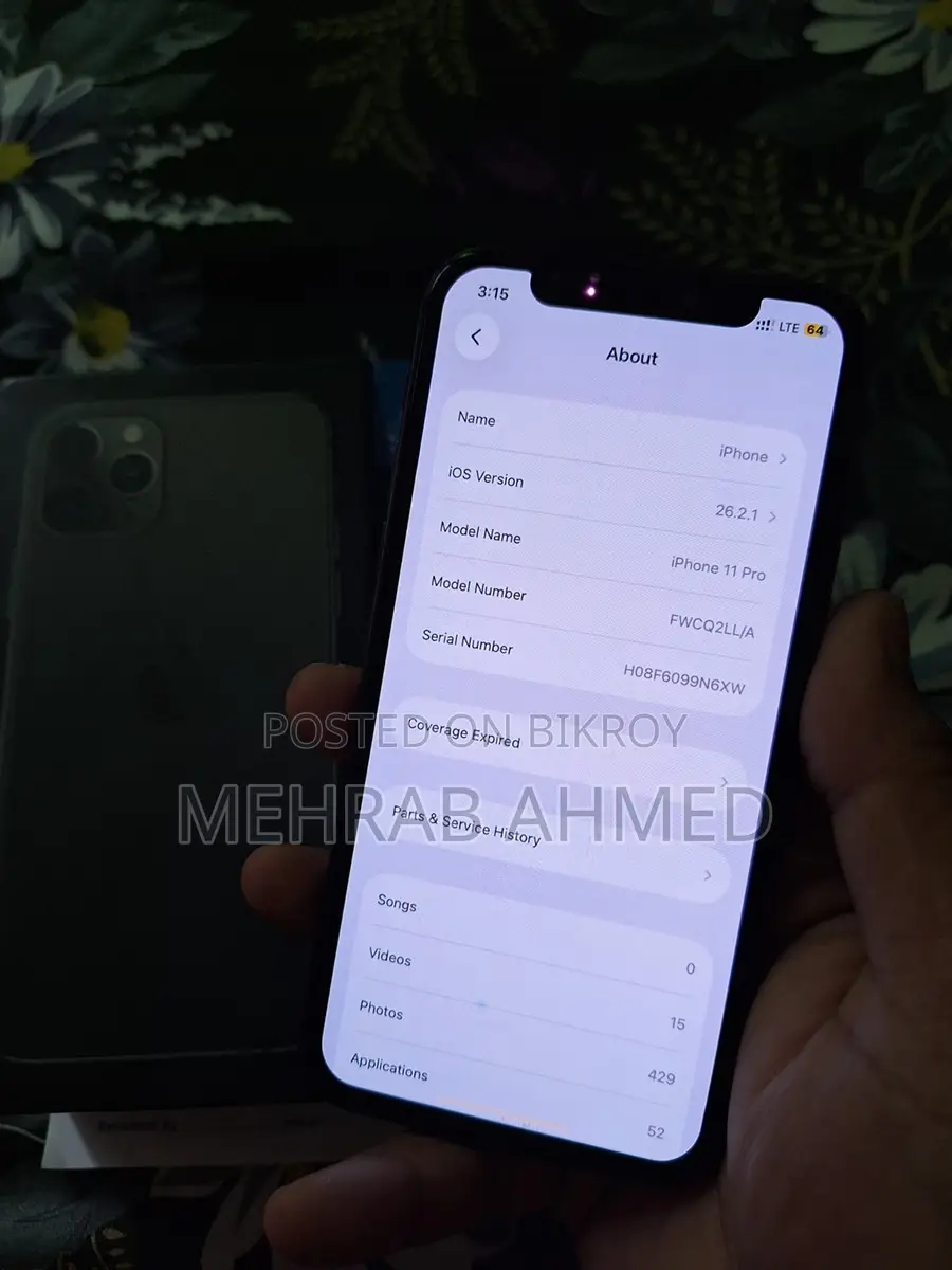 Apple iPhone 11 Pro Dual SIM (Used)
