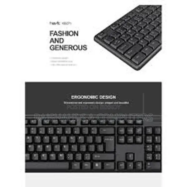 Ramadan Offer: Havit KB271 USB Exquisite Keyboard with Bangla