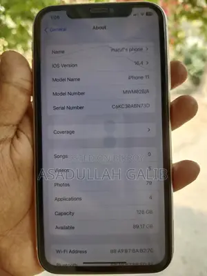 Apple iPhone 11 128 GB (Used)