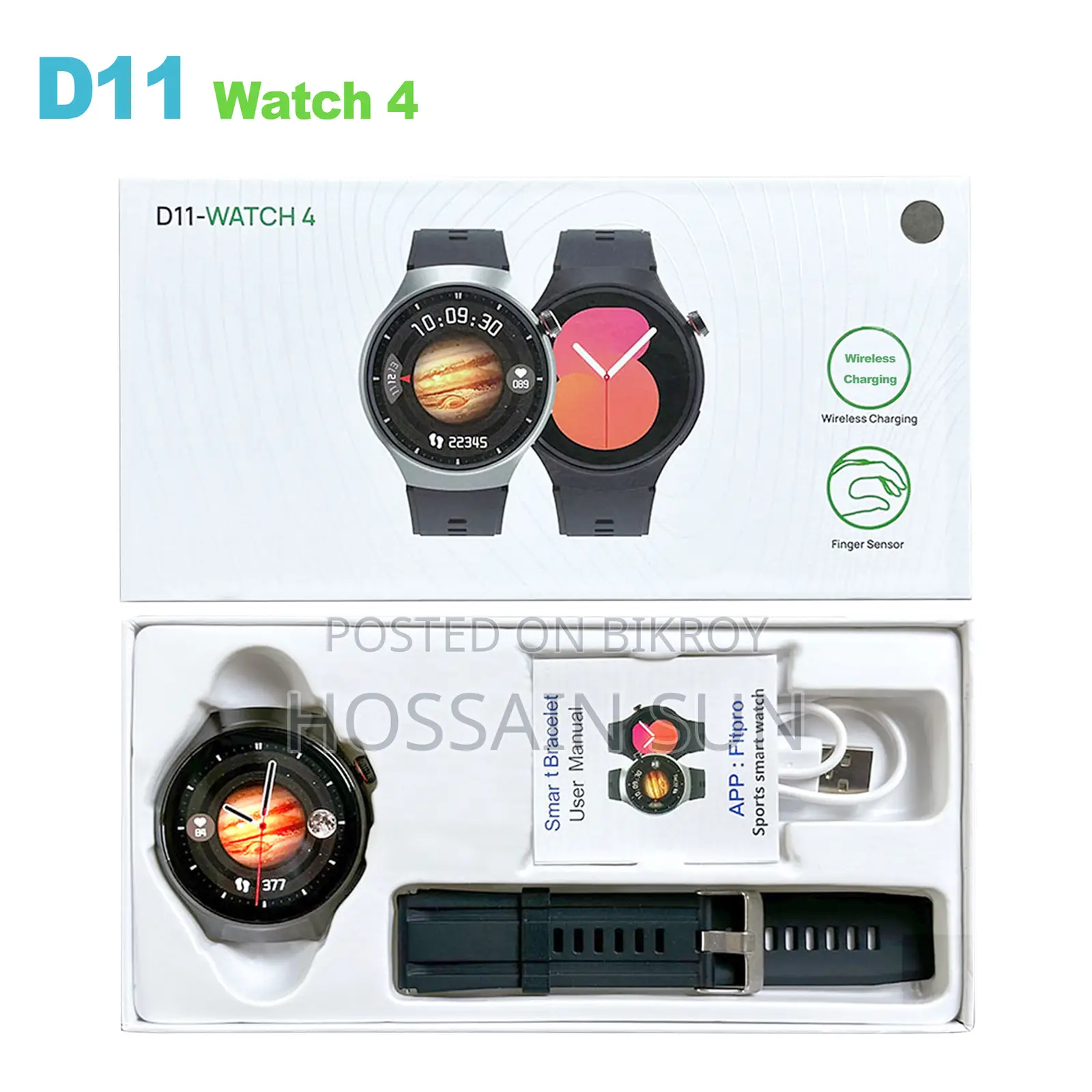 D11 Watch 4 Smartwatch