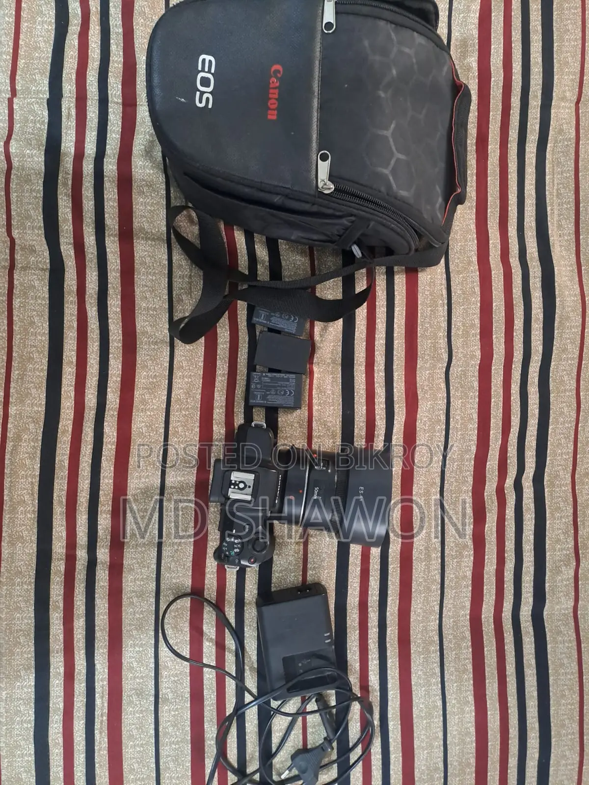 Canon M50 Mirrorless with 50mm Prime Lens and Adaptor