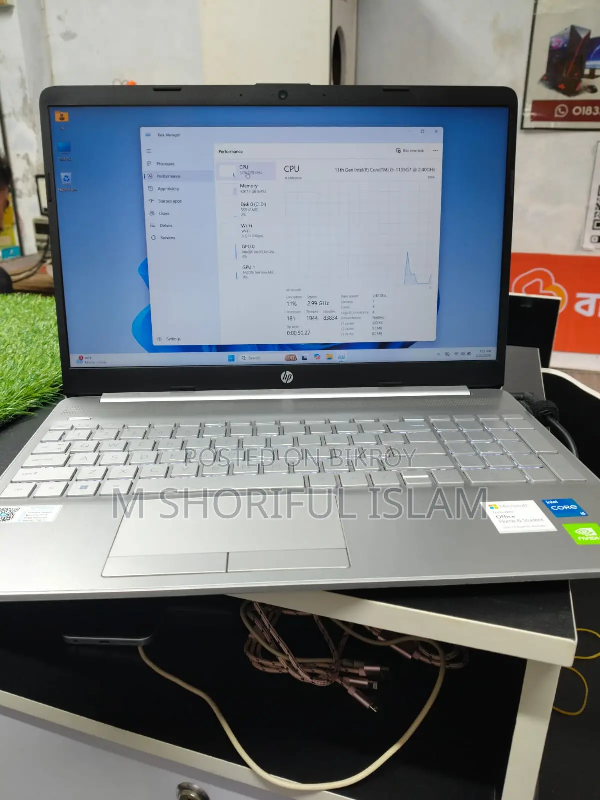HP 15s Laptop