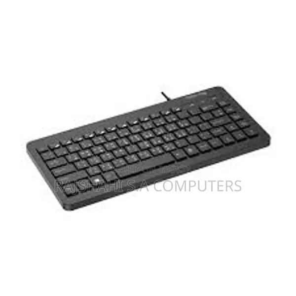 Ramadan Offer: Value Top KU410B Wired Mini Black Keyboard with Bangla