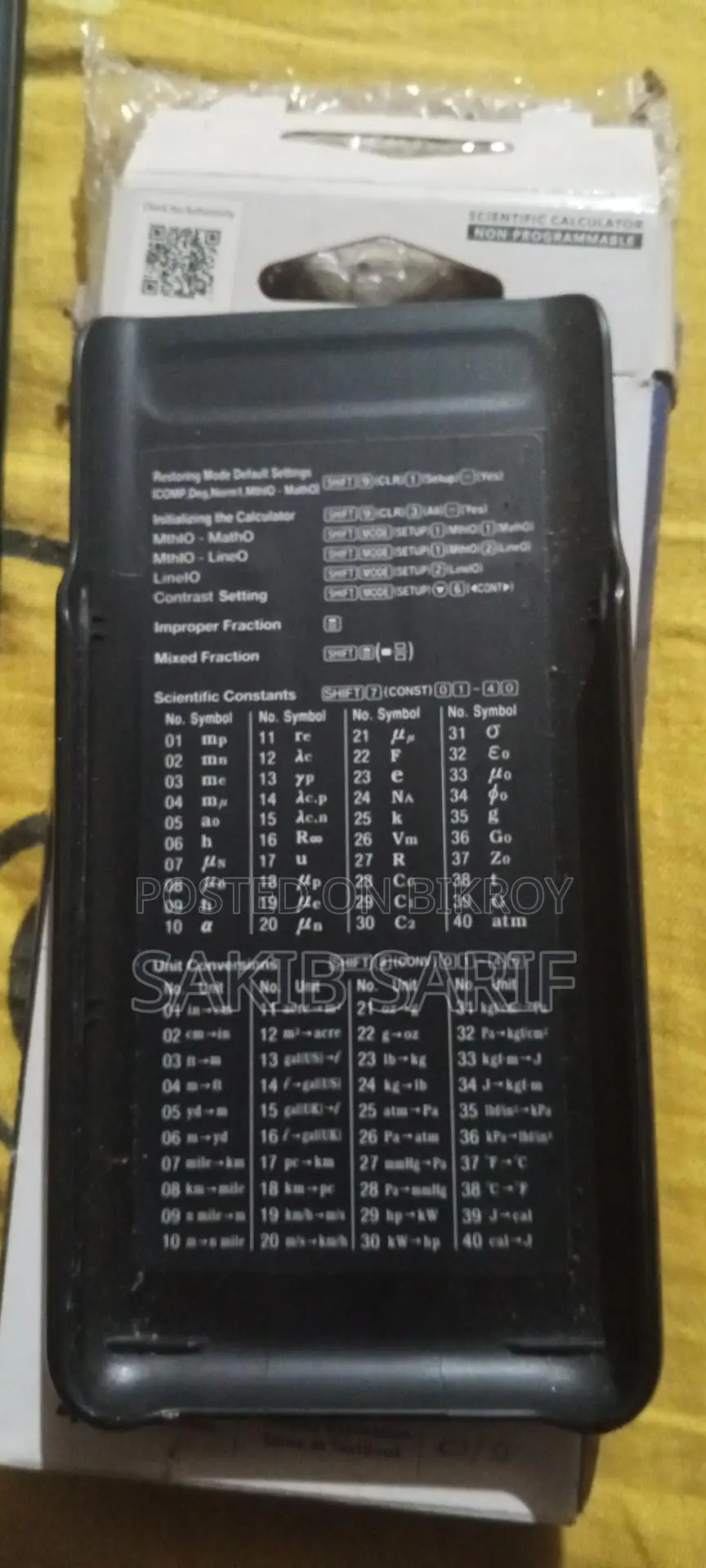 Calculator for Sale