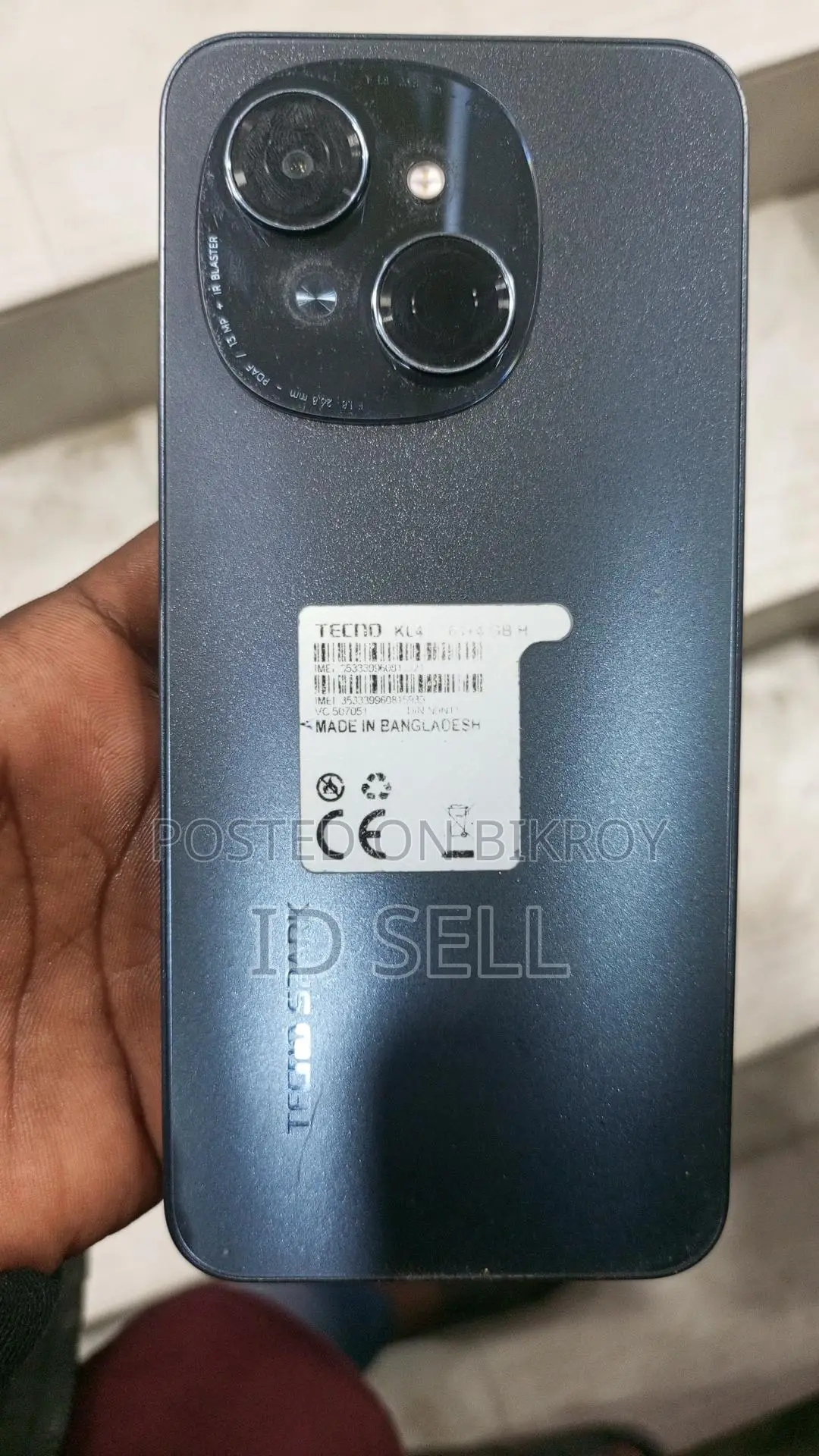 Tecno Spark Go 1 . (Used)
