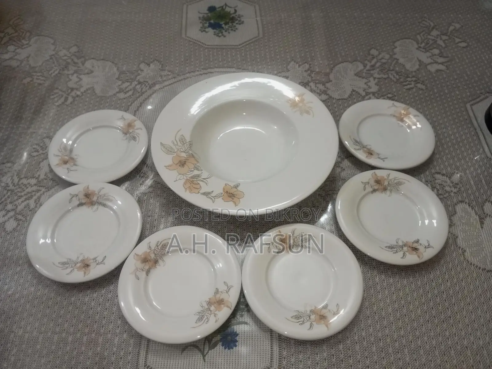 7 Piece Ceramic Dinner Set Premium Quality