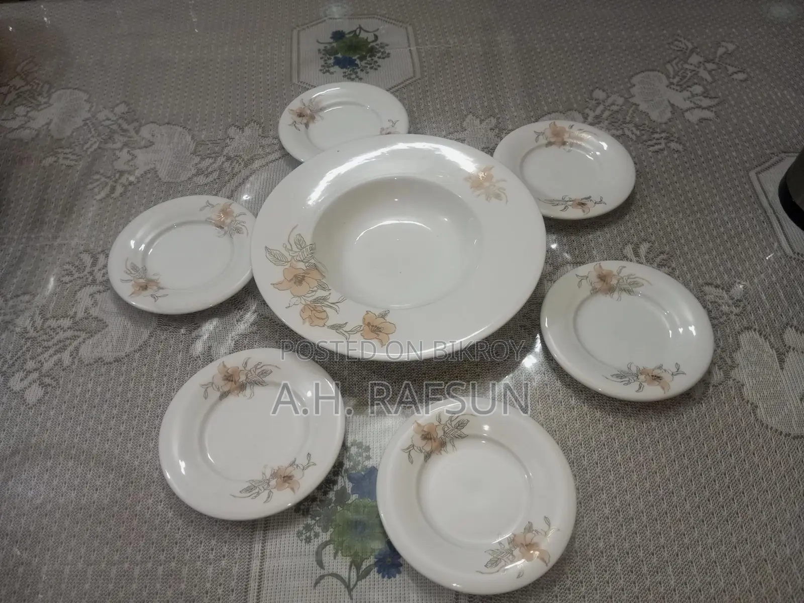 7 Piece Ceramic Dinner Set Premium Quality