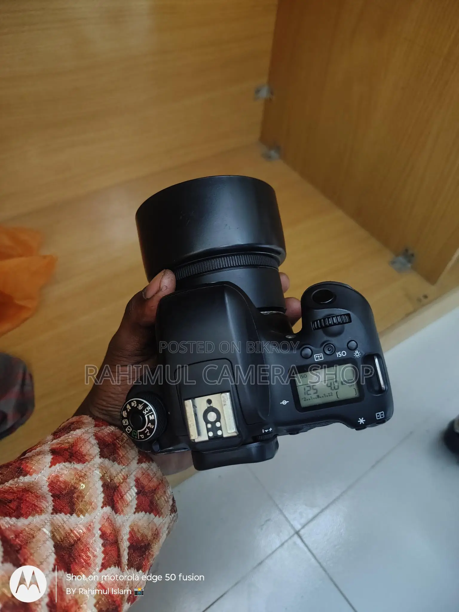 Canon 760d With 50mm Stm Prime Lens 1.8