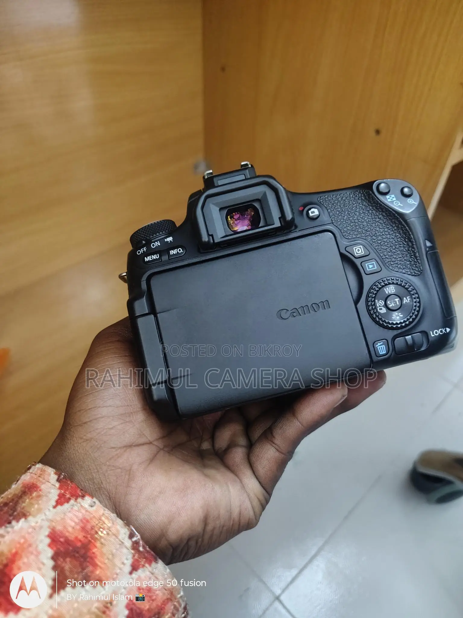 Canon 760d With 50mm Stm Prime Lens 1.8