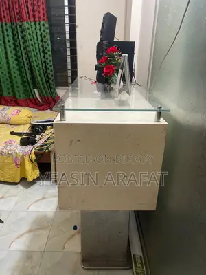 Premium Computer Table (Glass Top) – Urgent Sell