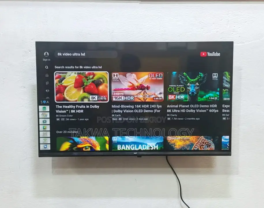 Eco+ 32-inch Android Frameless Voice Control TV