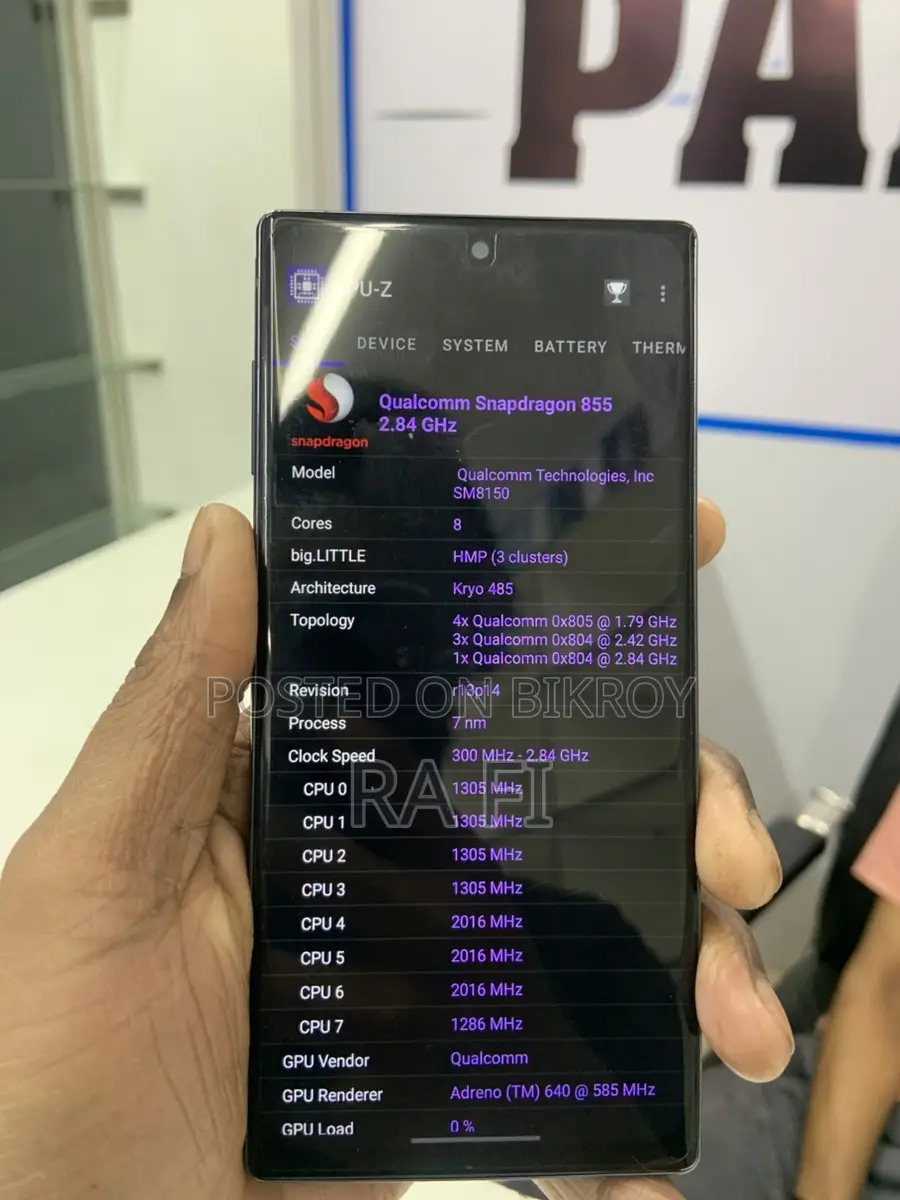 Samsung NOTE 10 (Used)