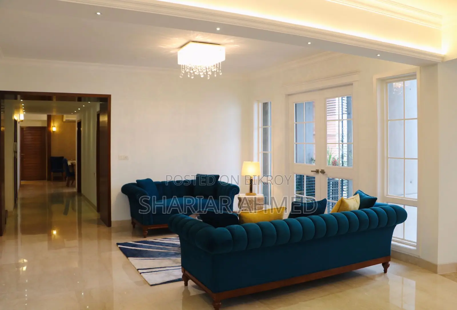 3940 Sqft 3 Bedroom Furnished Apartment For Rent in Gulshan-2
