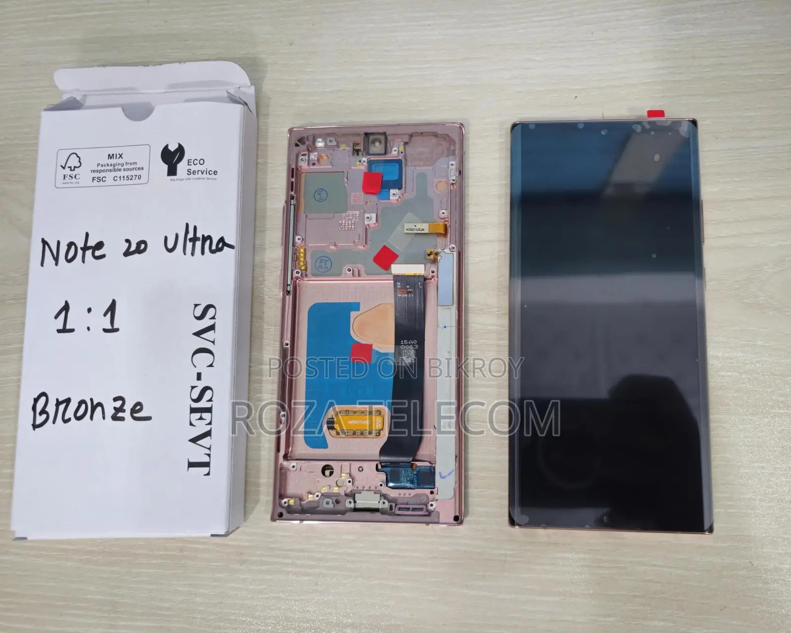Samsung Note 20 Ultra 1:1 Bezel Full Display
