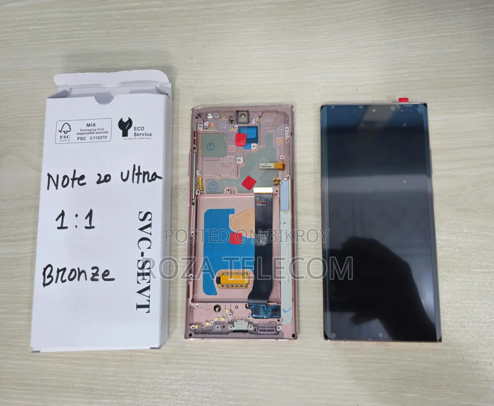Samsung Note 20 Ultra 1:1 Bezel Full Display