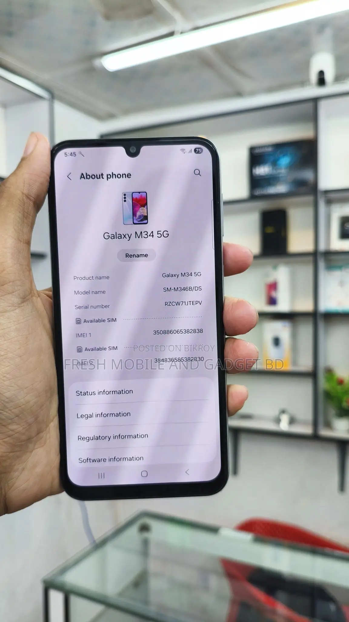 Samsung Galaxy M34 8/128 (Used)