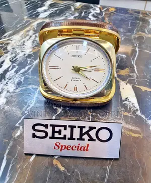 সবচেয়ে দুর্লভ ১৯৬৮ সালের SEIKO পোর্টেবল অ্যালার্ম ঘড়ি, জাপান