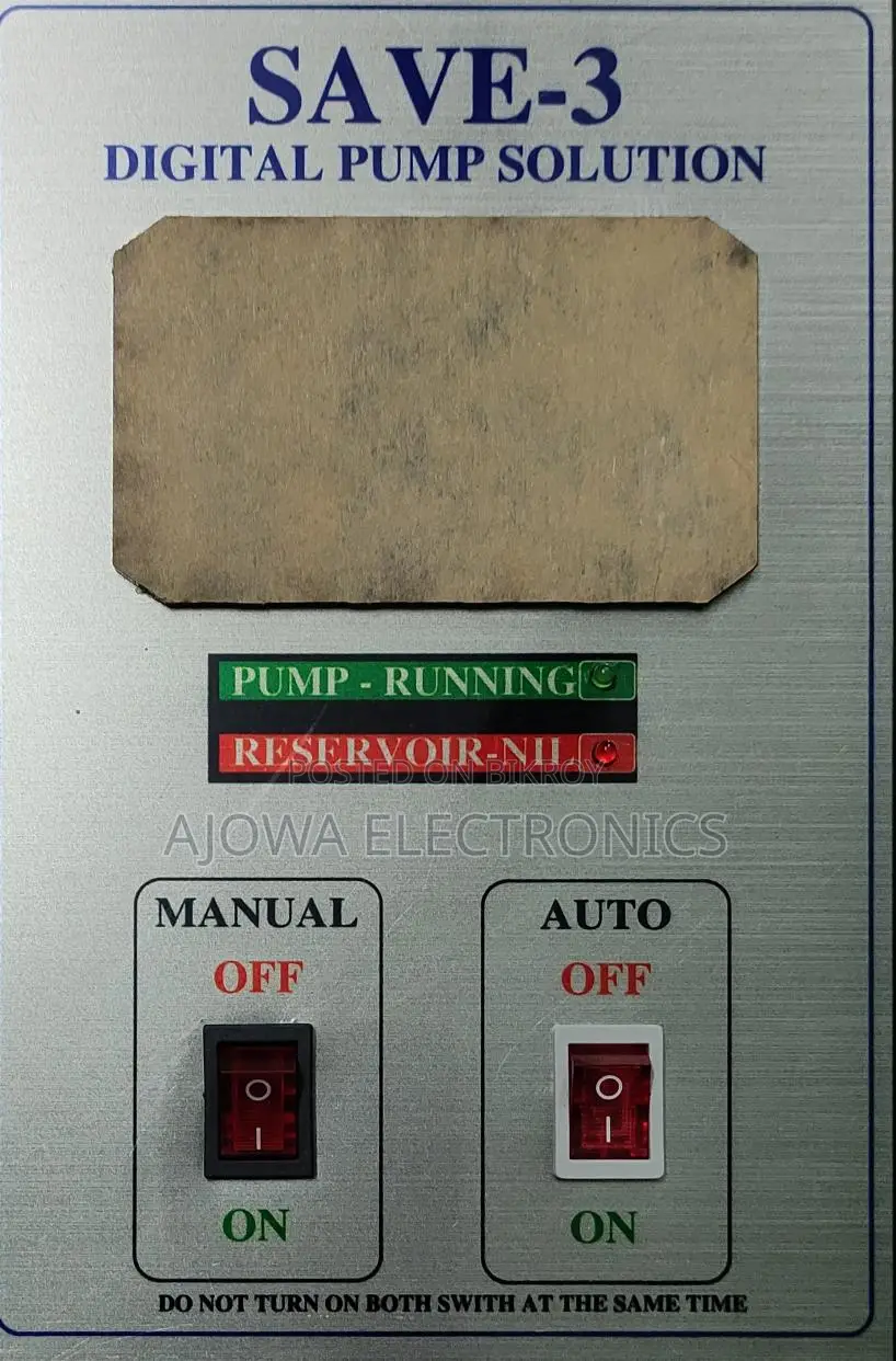 Automatic Water Level Controller and Pump