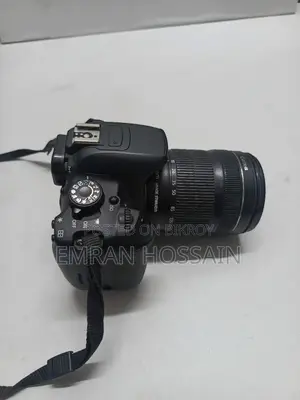 Canon 700D With 18-135 STM Lens 2 Battery, SD Card, Data Cable