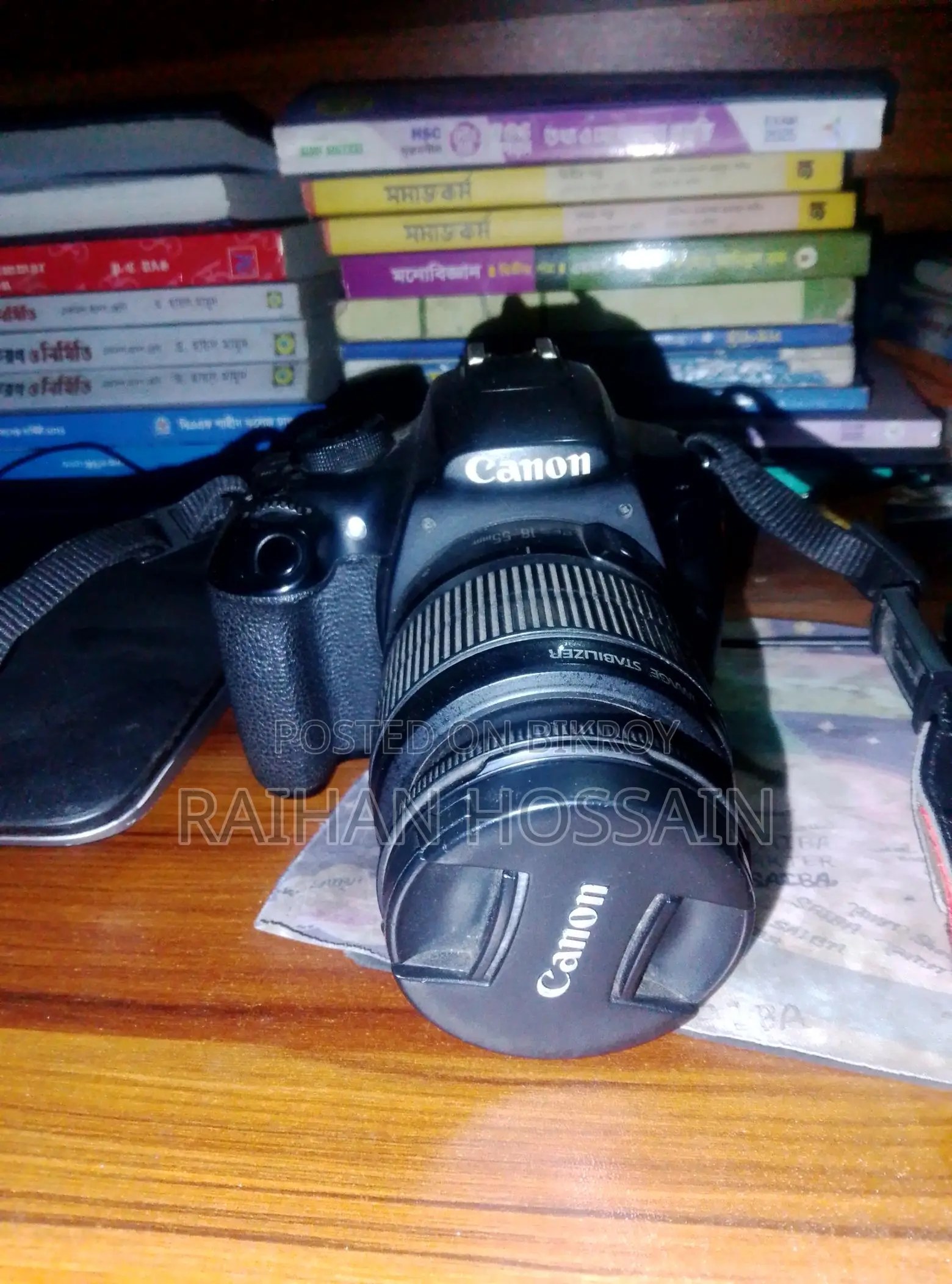 Canon brand Model 1200d with kit lens