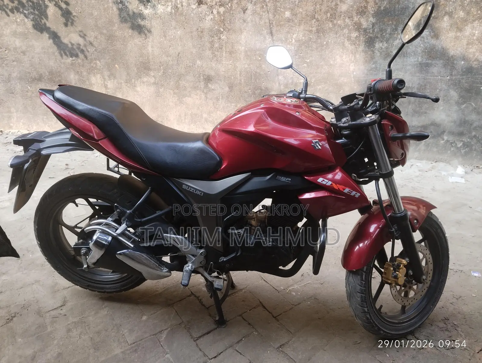 Suzuki Gixxer Monotone 2022