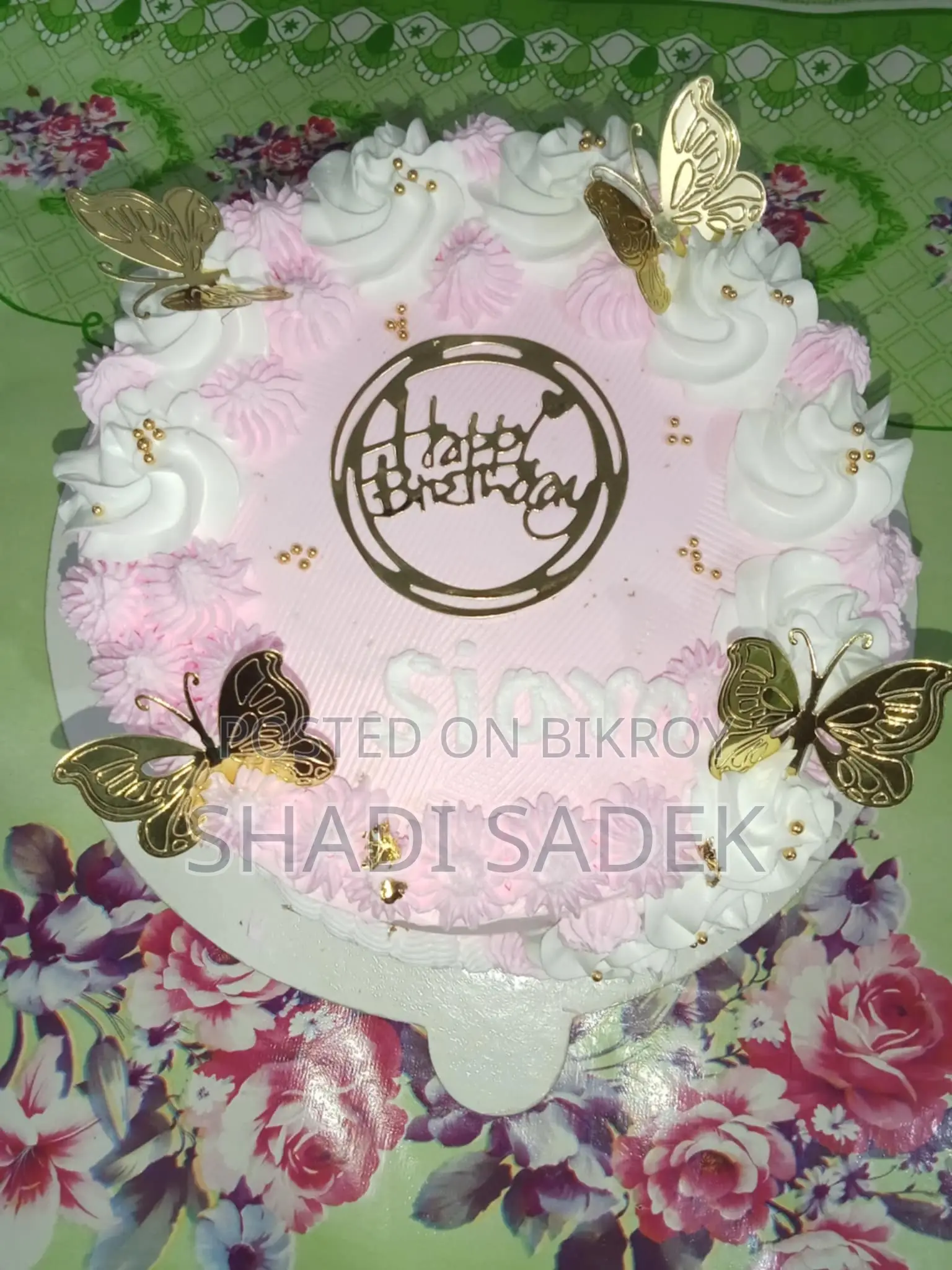 Homemade Birthday Cake