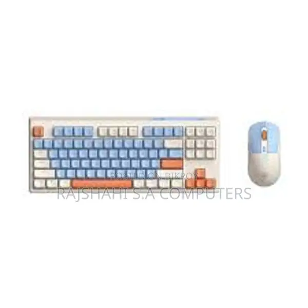 Ramadan Offer: Micropack KM-269W Blue Wireless Keyboard & Mouse Combo