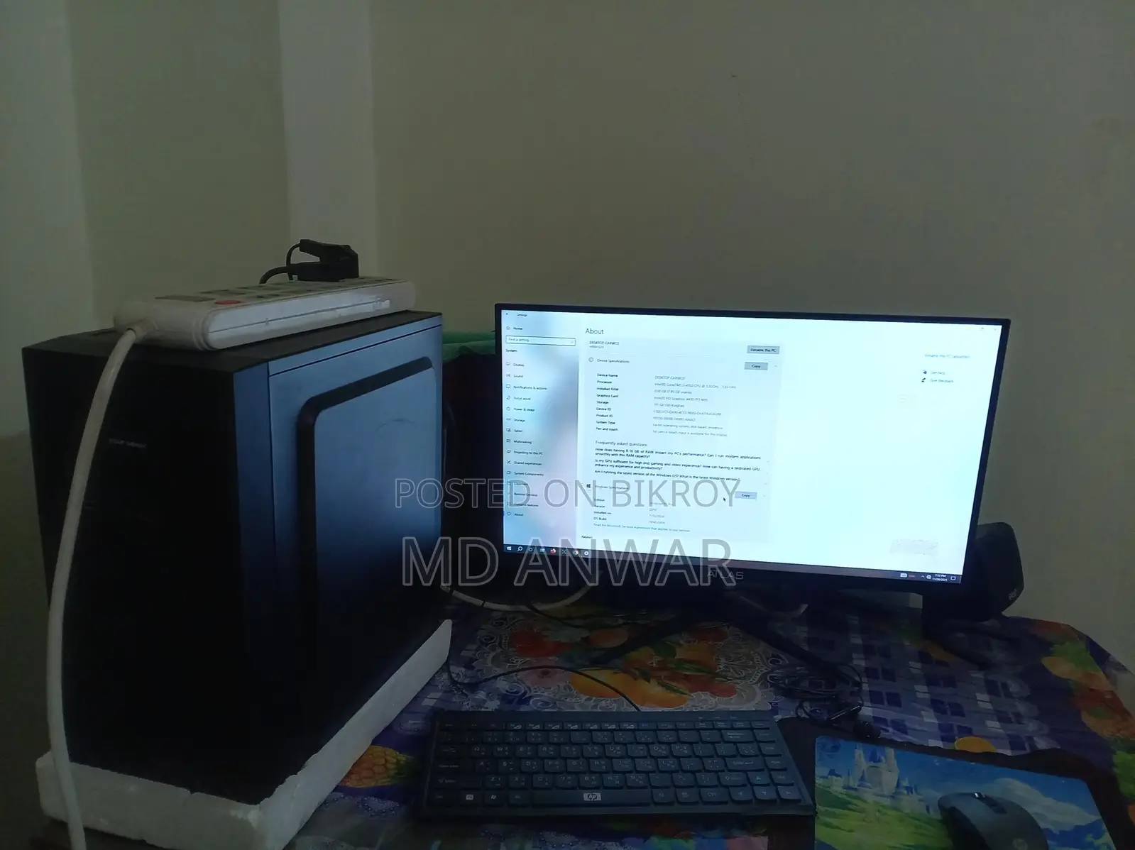 Desktop Computer for Sale