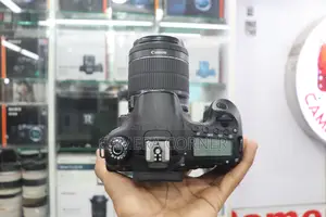 Canon 60D camera with 18-55mm kit lens (Display fully functional)