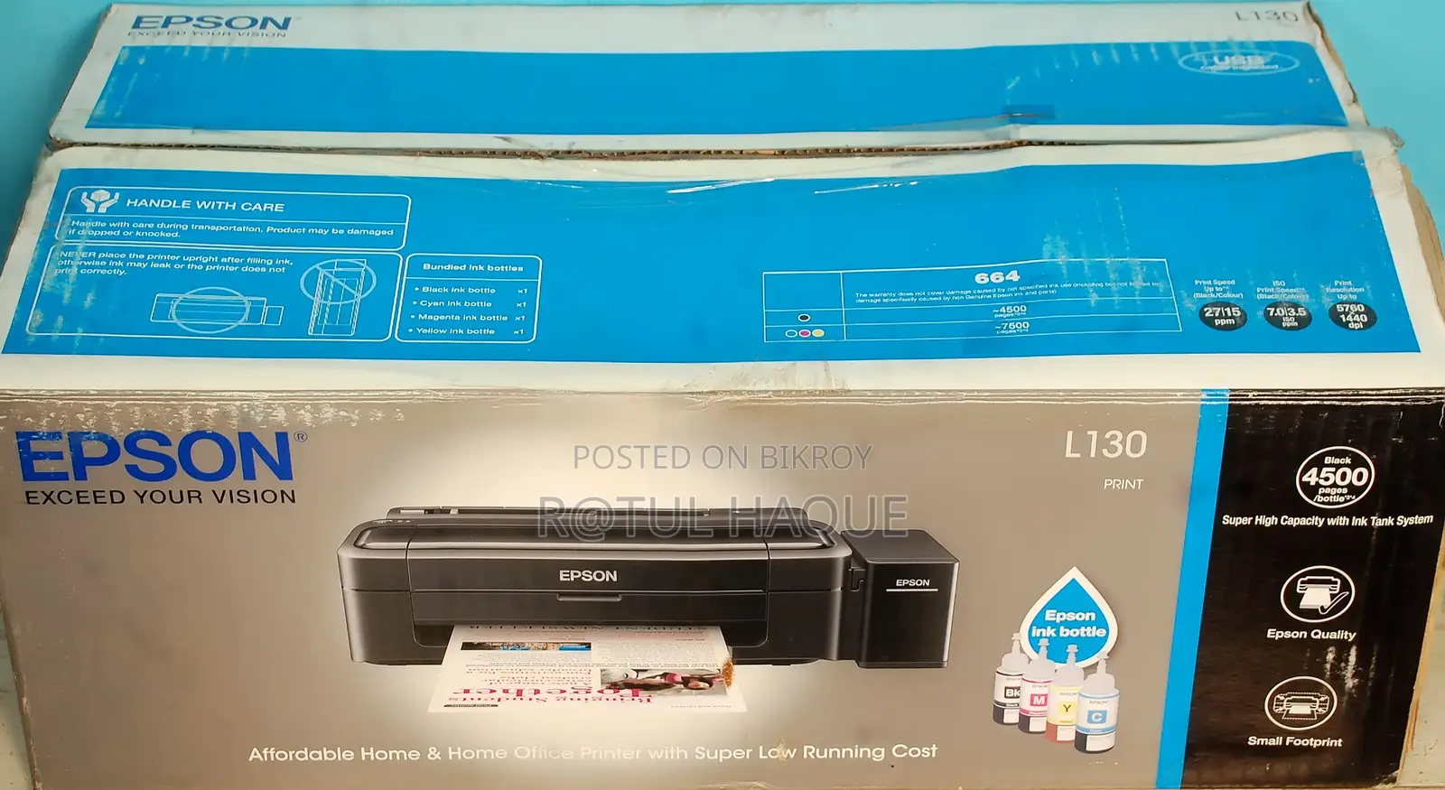 Epson Printer L130 100% Ok