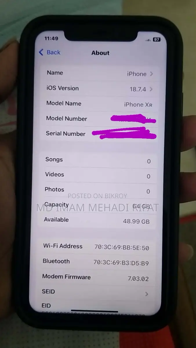 Apple iPhone XR (Used)