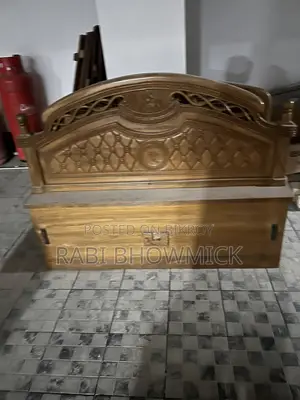 Luxury Teak Wood Bed for Sale